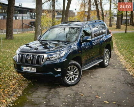 Синий Тойота Ленд Крузер Прадо, объемом двигателя 2.8 л и пробегом 264 тыс. км за 37900 $, фото 1 на Automoto.ua