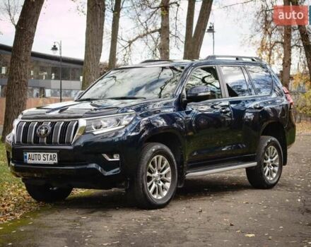 Синий Тойота Ленд Крузер Прадо, объемом двигателя 2.8 л и пробегом 264 тыс. км за 39500 $, фото 2 на Automoto.ua