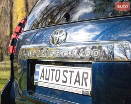 Синий Тойота Ленд Крузер Прадо, объемом двигателя 2.8 л и пробегом 264 тыс. км за 39500 $, фото 10 на Automoto.ua