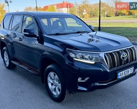 Тойота Ленд Крузер Прадо 2018 в Белой Церкве на Automoto.ua Синий Тойота Ленд Крузер Прадо, объемом двигателя 2.76 л и пробегом 86 тыс. км за 38800 $, фото 1 на Automoto.ua