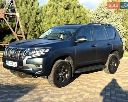 Синий Тойота Ленд Крузер Прадо, объемом двигателя 4 л и пробегом 48 тыс. км за 38900 $, фото 10 на Automoto.ua