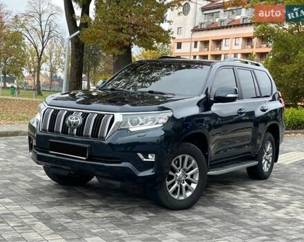 Синий Тойота Ленд Крузер Прадо, объемом двигателя 2.76 л и пробегом 173 тыс. км за 42500 $, фото 2 на Automoto.ua