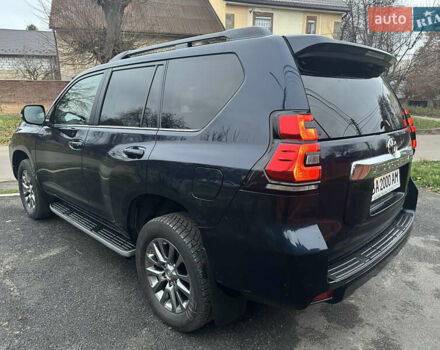 Синий Тойота Ленд Крузер Прадо, объемом двигателя 2.76 л и пробегом 180 тыс. км за 36900 $, фото 6 на Automoto.ua