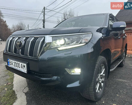 Синий Тойота Ленд Крузер Прадо, объемом двигателя 2.76 л и пробегом 180 тыс. км за 36900 $, фото 1 на Automoto.ua