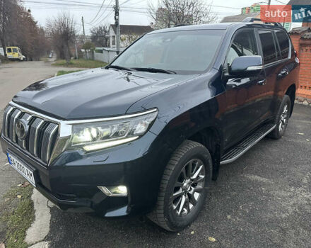 Синий Тойота Ленд Крузер Прадо, объемом двигателя 2.76 л и пробегом 180 тыс. км за 36900 $, фото 2 на Automoto.ua