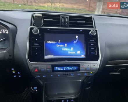 Синий Тойота Ленд Крузер Прадо, объемом двигателя 2.76 л и пробегом 180 тыс. км за 36900 $, фото 15 на Automoto.ua