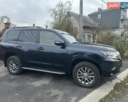 Синий Тойота Ленд Крузер Прадо, объемом двигателя 2.76 л и пробегом 180 тыс. км за 36900 $, фото 3 на Automoto.ua