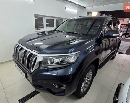 Синий Тойота Ленд Крузер Прадо, объемом двигателя 2.76 л и пробегом 105 тыс. км за 49500 $, фото 18 на Automoto.ua