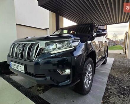 Синий Тойота Ленд Крузер Прадо, объемом двигателя 2.76 л и пробегом 105 тыс. км за 49500 $, фото 2 на Automoto.ua