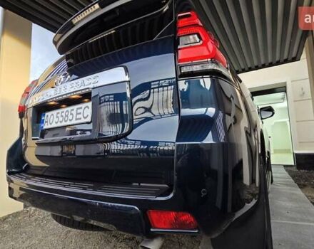 Синий Тойота Ленд Крузер Прадо, объемом двигателя 2.76 л и пробегом 105 тыс. км за 49500 $, фото 10 на Automoto.ua