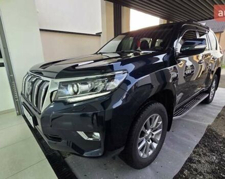 Синий Тойота Ленд Крузер Прадо, объемом двигателя 2.76 л и пробегом 105 тыс. км за 49500 $, фото 3 на Automoto.ua