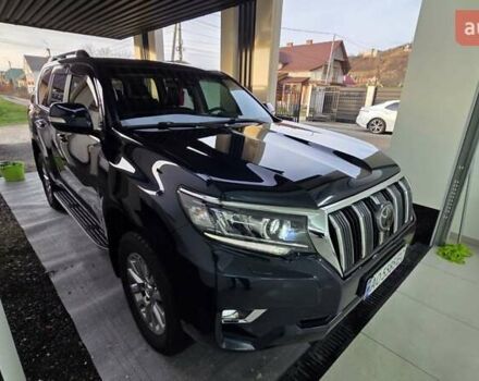 Синий Тойота Ленд Крузер Прадо, объемом двигателя 2.76 л и пробегом 105 тыс. км за 49500 $, фото 1 на Automoto.ua