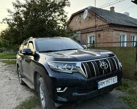 Синий Тойота Ленд Крузер Прадо, объемом двигателя 2.76 л и пробегом 150 тыс. км за 41000 $, фото 2 на Automoto.ua