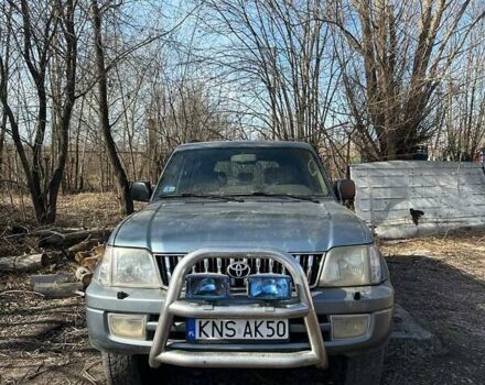 Синий Тойота Ленд Крузер Прадо, объемом двигателя 3 л и пробегом 310 тыс. км за 6500 $, фото 1 на Automoto.ua