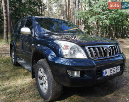Синий Тойота Ленд Крузер Прадо, объемом двигателя 4 л и пробегом 400 тыс. км за 12500 $, фото 1 на Automoto.ua