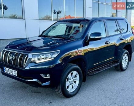 Тойота Ленд Крузер Прадо 2018 в Белой Церкве на Automoto.ua Синий Тойота Ленд Крузер Прадо, объемом двигателя 2.76 л и пробегом 86 тыс. км за 38800 $, фото 1 на Automoto.ua