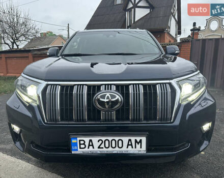 Синий Тойота Ленд Крузер Прадо, объемом двигателя 2.76 л и пробегом 180 тыс. км за 36900 $, фото 1 на Automoto.ua