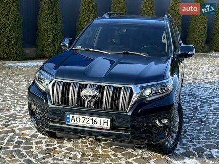 Синий Тойота Ленд Крузер Прадо, объемом двигателя 2.76 л и пробегом 173 тыс. км за 42000 $, фото 1 на Automoto.ua