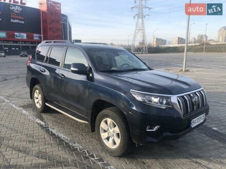 Синий Тойота Ленд Крузер Прадо, объемом двигателя 3.96 л и пробегом 71 тыс. км за 39500 $, фото 1 на Automoto.ua