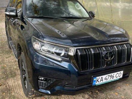 Синий Тойота Ленд Крузер Прадо, объемом двигателя 3.96 л и пробегом 75 тыс. км за 46800 $, фото 1 на Automoto.ua