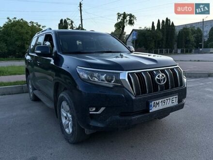 Тойота Ленд Крузер Прадо 2021 в Бердичеве на Automoto.ua Синий Тойота Ленд Крузер Прадо, объемом двигателя 2.76 л и пробегом 150 тыс. км за 41000 $, фото 1 на Automoto.ua