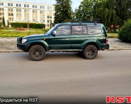 Зелений Тойота Ленд Крузер Прадо, об'ємом двигуна 3.4 л та пробігом 361 тис. км за 6900 $, фото 1 на Automoto.ua