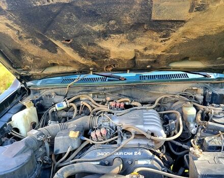 Зеленый Тойота Ленд Крузер Прадо, объемом двигателя 3.4 л и пробегом 380 тыс. км за 8700 $, фото 4 на Automoto.ua