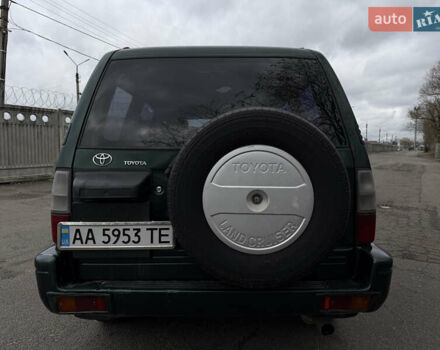 Зеленый Тойота Ленд Крузер Прадо, объемом двигателя 3.4 л и пробегом 308 тыс. км за 5999 $, фото 4 на Automoto.ua