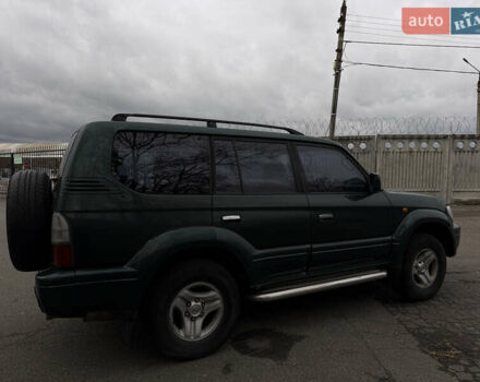 Зеленый Тойота Ленд Крузер Прадо, объемом двигателя 3.4 л и пробегом 308 тыс. км за 5999 $, фото 10 на Automoto.ua