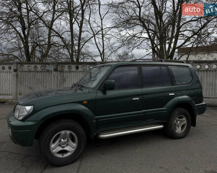 Зеленый Тойота Ленд Крузер Прадо, объемом двигателя 3.4 л и пробегом 308 тыс. км за 5999 $, фото 12 на Automoto.ua