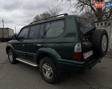 Зеленый Тойота Ленд Крузер Прадо, объемом двигателя 3.4 л и пробегом 308 тыс. км за 5999 $, фото 5 на Automoto.ua