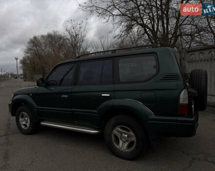 Зеленый Тойота Ленд Крузер Прадо, объемом двигателя 3.4 л и пробегом 308 тыс. км за 5999 $, фото 11 на Automoto.ua