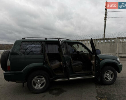 Зеленый Тойота Ленд Крузер Прадо, объемом двигателя 3.4 л и пробегом 308 тыс. км за 5999 $, фото 9 на Automoto.ua