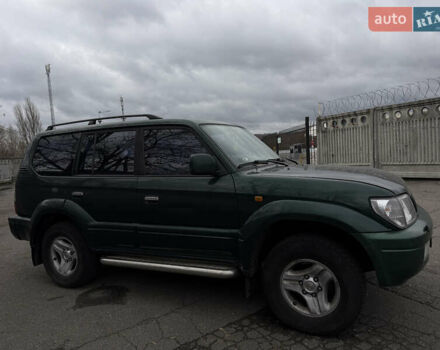 Зеленый Тойота Ленд Крузер Прадо, объемом двигателя 3.4 л и пробегом 308 тыс. км за 5999 $, фото 13 на Automoto.ua