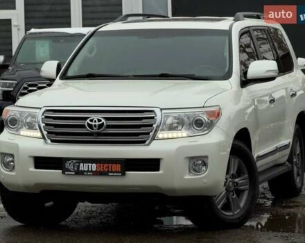 Белый Тойота Ленд Крузер, объемом двигателя 4.5 л и пробегом 213 тыс. км за 30500 $, фото 1 на Automoto.ua