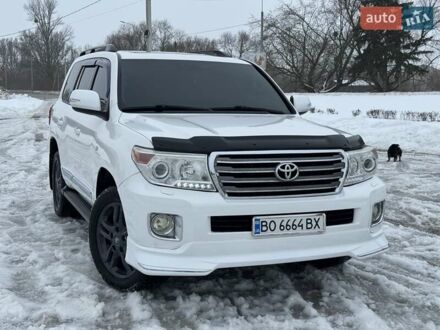 Белый Тойота Ленд Крузер, объемом двигателя 4.46 л и пробегом 253 тыс. км за 29000 $, фото 1 на Automoto.ua