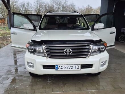 Білий Тойота Ленд Крузер, об'ємом двигуна 4.5 л та пробігом 184 тис. км за 35000 $, фото 1 на Automoto.ua