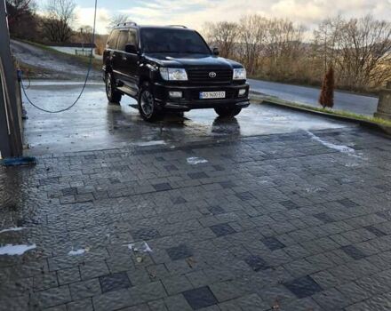 Черный Тойота Ленд Крузер, объемом двигателя 4.7 л и пробегом 287 тыс. км за 14500 $, фото 3 на Automoto.ua