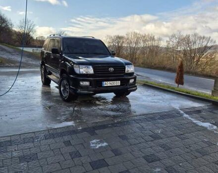Черный Тойота Ленд Крузер, объемом двигателя 4.7 л и пробегом 287 тыс. км за 14500 $, фото 2 на Automoto.ua