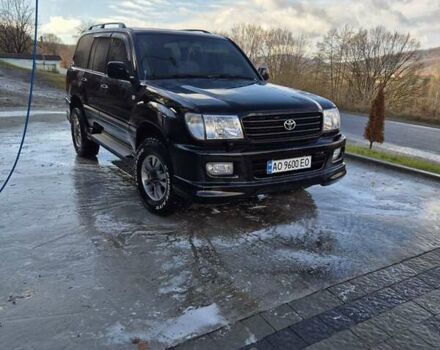 Черный Тойота Ленд Крузер, объемом двигателя 4.7 л и пробегом 287 тыс. км за 14500 $, фото 9 на Automoto.ua