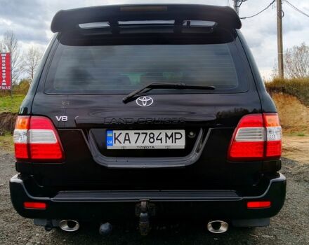 Черный Тойота Ленд Крузер, объемом двигателя 4.7 л и пробегом 493 тыс. км за 14000 $, фото 4 на Automoto.ua
