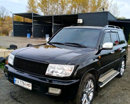 Черный Тойота Ленд Крузер, объемом двигателя 4.7 л и пробегом 493 тыс. км за 14000 $, фото 1 на Automoto.ua