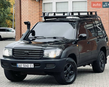 Чорний Тойота Ленд Крузер, об'ємом двигуна 4.66 л та пробігом 521 тис. км за 7999 $, фото 1 на Automoto.ua