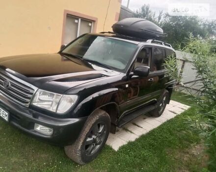 Чорний Тойота Ленд Крузер, об'ємом двигуна 4.7 л та пробігом 340 тис. км за 12500 $, фото 1 на Automoto.ua
