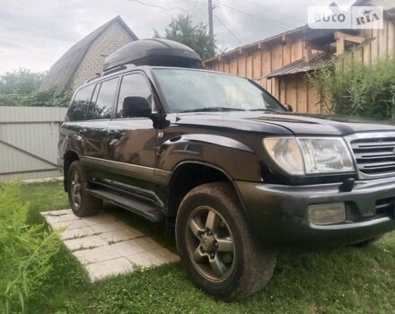 Чорний Тойота Ленд Крузер, об'ємом двигуна 4.7 л та пробігом 340 тис. км за 12500 $, фото 7 на Automoto.ua