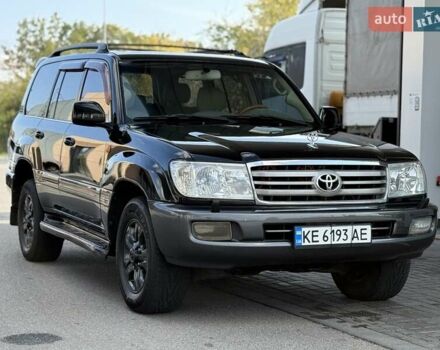 Черный Тойота Ленд Крузер, объемом двигателя 4.5 л и пробегом 290 тыс. км за 13200 $, фото 5 на Automoto.ua