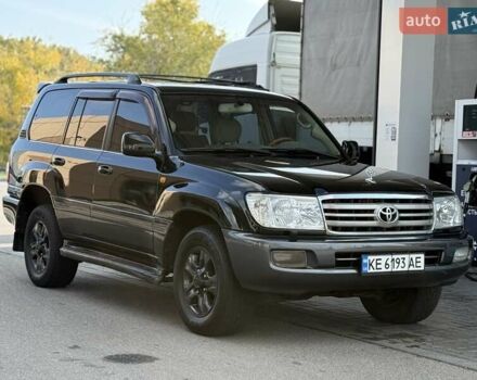 Черный Тойота Ленд Крузер, объемом двигателя 4.5 л и пробегом 290 тыс. км за 13200 $, фото 4 на Automoto.ua