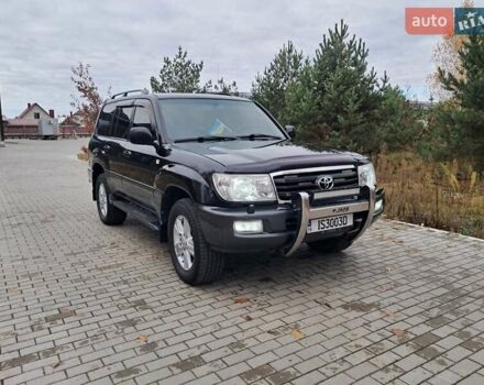 Черный Тойота Ленд Крузер, объемом двигателя 4.66 л и пробегом 337 тыс. км за 20700 $, фото 4 на Automoto.ua
