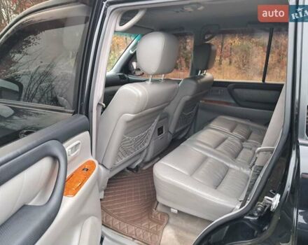 Черный Тойота Ленд Крузер, объемом двигателя 4.66 л и пробегом 337 тыс. км за 20700 $, фото 22 на Automoto.ua