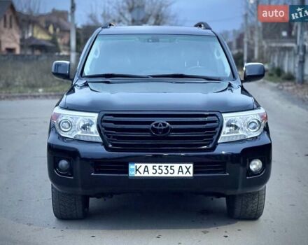 Черный Тойота Ленд Крузер, объемом двигателя 4.5 л и пробегом 316 тыс. км за 22900 $, фото 1 на Automoto.ua